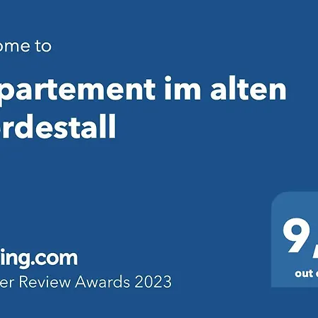Im Alten Pferdestall Apartman *